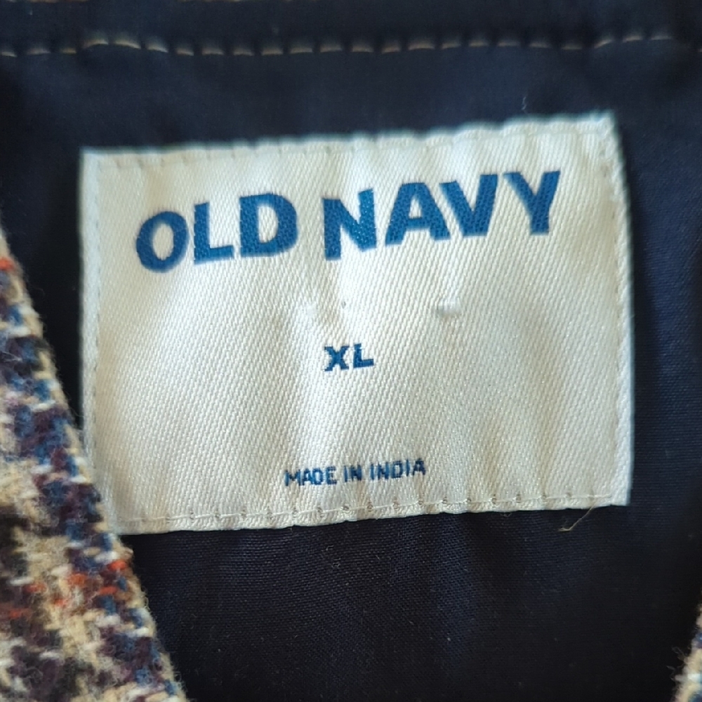 Old Navy Multicolor Houndstooth Jacket - image 3